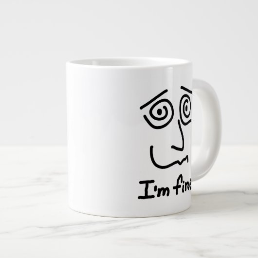 Jumbo Mug VA BIEN (Devant droit)