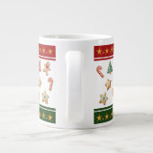 Jumbo Mug with Christmas Cookies Extra Grote Beker (Achterkant)