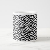 Jumbo Mug-Zebra Imprimer Mug de café géant (Devant)