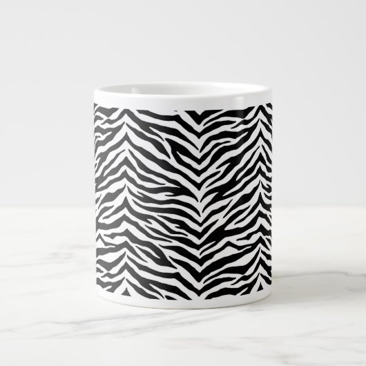 Jumbo Mug-Zebra Imprimer Mug de café géant (Devant)