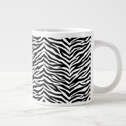 Jumbo Mug-Zebra Imprimer Mug de café géant (Droite)