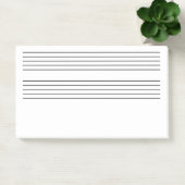 Jumbo Muzieknoten Post-it® Notes (Kantoor)