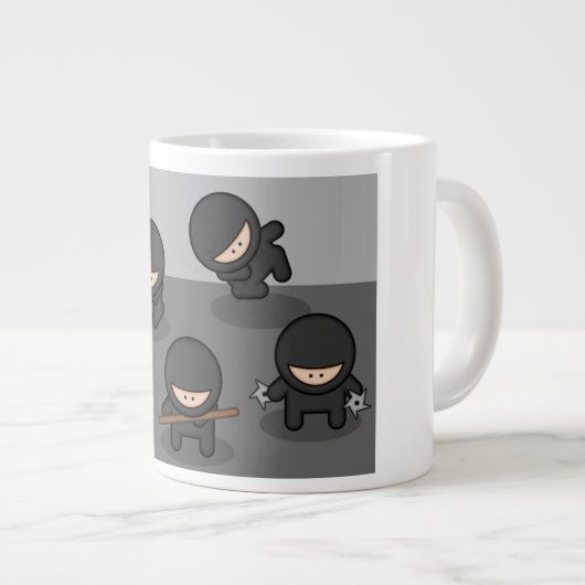 Jumbo Ninja Mug (Devant droit)