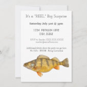 Jumbo Perch Vist Angler Mannen Kaart (Achterkant)