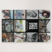 Jumbo Photo Collage Vaderdag BEST DAD EVER Legpuzzel (Horizontaal)