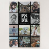 Jumbo Photo Collage Vaderdag BEST DAD EVER Legpuzzel (Verticaal)