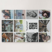 Jumbo Photo Collage Vaderdag BEST DAD EVER Legpuzzel (Horizontaal)