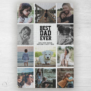 Jumbo Photo Collage Vaderdag BEST DAD EVER Legpuzzel