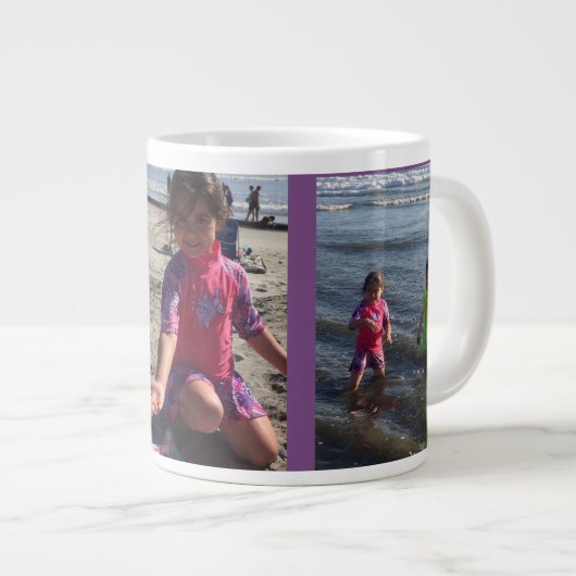 Jumbo Photo Mug Jumbo Mug - Customisé (Devant droit)