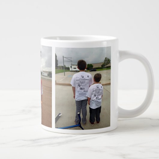 Jumbo Photo Mug Jumbo Mug - Customisé (Droite)