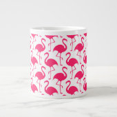 Jumbo Pink Flamingo Extra Grote Mok (Voorkant)