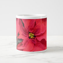 Jumbo Poinsettia Mug