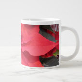 Jumbo Poinsettia Mug Extra Grote Beker (Rechts)