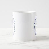 Jumbo Simon's Rock Seal Mug en bleu (Devant)