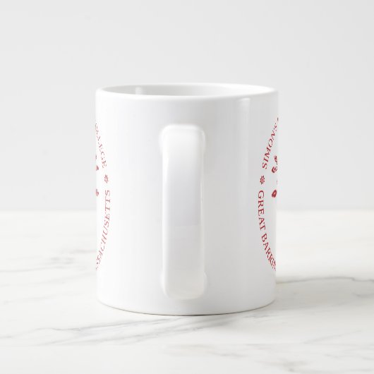 Jumbo Simon's Rock Seal Mug en rouge (Dos)