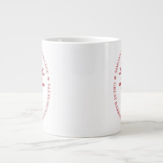 Jumbo Simon's Rock Seal Mug en rouge (Devant)