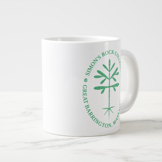 Jumbo Simon's Rock Seal Mug en vert (Devant droit)
