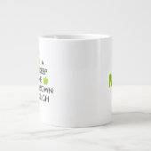 Jumbo size mok met "Een Apple a Day" (Voorkant)