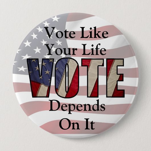 Jumbo Stem Buttonnen Ronde Button 4,0 Cm (Voorkant)