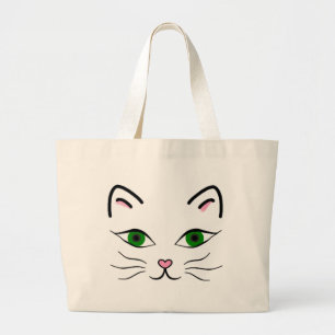 Jumbo Tas - Kat Face