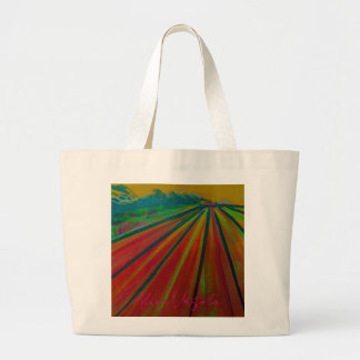 Jumbo tas met kunstwerk getiteld "Alaska Farm"