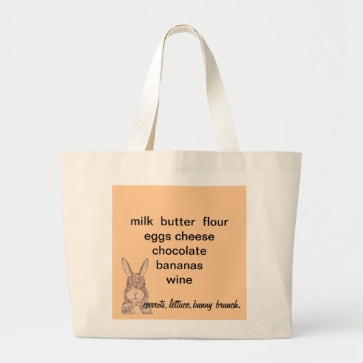 Jumbo-Tas met winkelherinnering Grote Tote Bag (Voorkant)