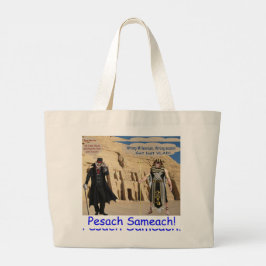 Jumbo tote bag. Gelukkig Pascha. loris/aap