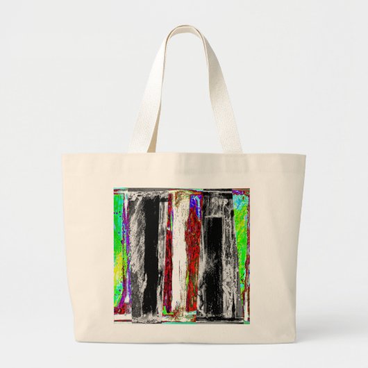 Jumbo Tote Bag – Reflection Layers (Voorkant)