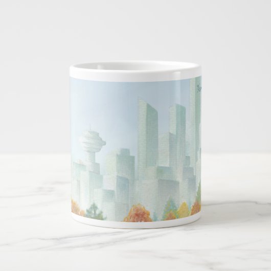 Jumbo Vancouver Coffee Mug Stanley Park Art Cup (Devant)