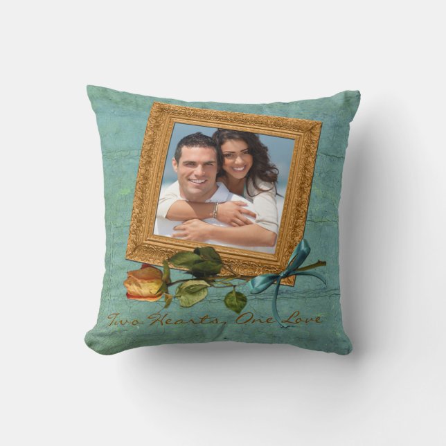 Jumbo  Yellow Rose Photo Pillow Kussen (Voorkant)