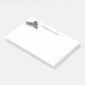 Jumbosticknotities voor stamboeken post-it® notes (Schuin)