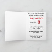 jumeaux fille sur la carte d'invitation gâteau d'a (Intérieur)