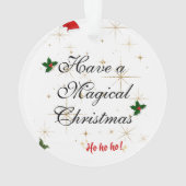 Jumeaux premier Noël rond ornement (dos)