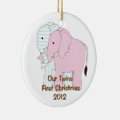 Jumeaux Premier ornement de Noël (Droite)