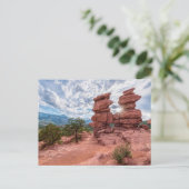 Jumeaux siamois Colorado Sunburst Carte postale (Debout devant)