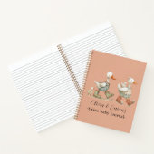 Jumeaux Silly Goose Journal de bébé (Intérieur)