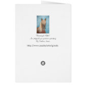 jument de châtaigne avec le cheval équin d'art de (Dos)