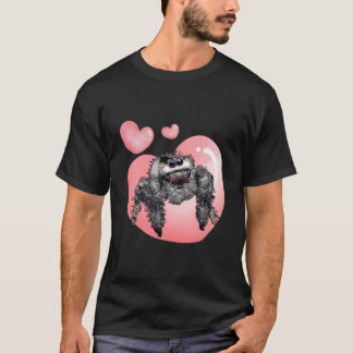 Jumg Spider Liefde Koninklijke Spooder Arachnid T-shirt