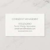 Jumged Text Visitekaartje (Achterkant)