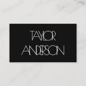 Jumged Text Visitekaartje (Voorkant)