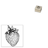 JUMMY STRAWBERRY RUBBER STAMP 	RUBBERSTEMPEL (Gestempeld)