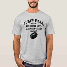 Jump Ball Athletic T-shirt Grey
