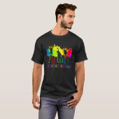Jump Birthday Squad Party Matching Family Group Ju T-shirt (Voorkant volledig)