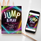 Jump Birthday Uitnodiging | Pumpingpartij