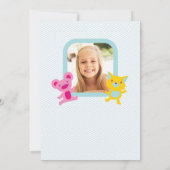 Jump Bounce Play Opblaasbare Verjaardag Kaart (Achterkant)