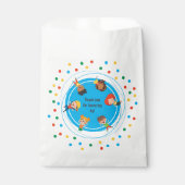 Jump Bounce Play Trampoline Park Verjaardagsfeest Bedankzakje (Voorkant)