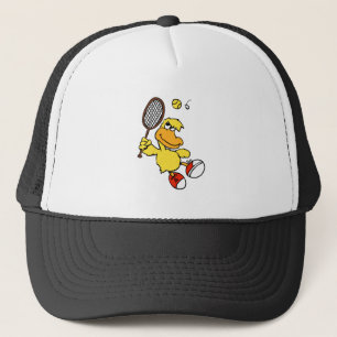 Jump Duck tennis Achtergrondkleur kiezen Trucker Pet