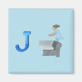 Jump Fridge Magnet Magneet