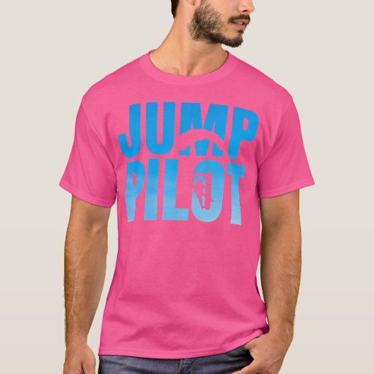 Jump Pilot Skydiving Instructor T-shirt (Voorkant)