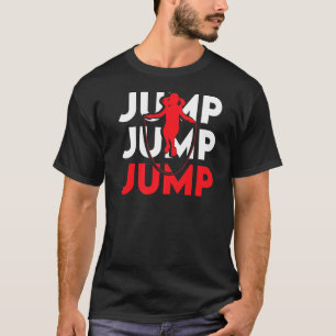 Jump Rope Skipping Jumping Roping Workout 8 T-shirt